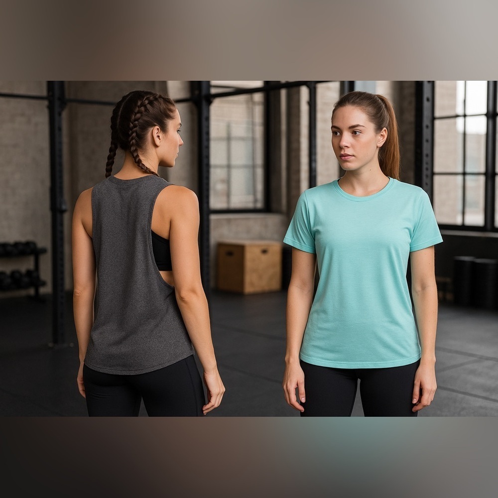 Bundle XL Women's Athletic Tops Two Piece